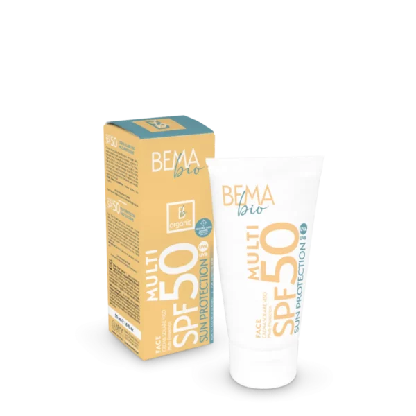 Crème solaire visage bio SPF 50 - Bema